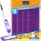 KEEPOW Reusable Power Mop Refill Pads, 4 Pack, Compatible with Swiffer PowerMop, Microfiber for Hardwood Cleaning