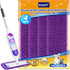 KEEPOW Reusable Power Mop Refill Pads, 4 Pack, Compatible with Swiffer PowerMop, Microfiber for Hardwood Cleaning