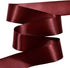 Morex Ribbon Double Face Satin 7/8" X 50 YD Burgundy Ribbon for Gift Wrapping, Crafts, Wedding Gifts