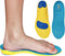 Children's Athletic Memory Foam Insoles for Arch Support and Comfort for Active Kids (24 CM) Size 2-6