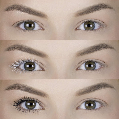 essence Volume Booster Lash Primer Mascara - White Conditioning Primer with Mango Butter & Acai Oil, Vegan