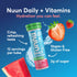 Nuun Vitamins Electrolyte Tablets with Vitamin D, C, E, A, & B6, 4 Pack, Mixed Fruit, Gluten Free & Vegan