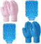 6 pcs Microfiber Dusting Mitt Gloves, Washable Car Wash Mitt for Cleaning