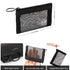Patu Mini Zipper Mesh Bags, 3" x 4", Size XS / A8, 5 Pieces Clear Travel Kit Small Item Cosmetic Organizer