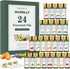 Essential Oils Set - 24 Pcs Aromatherapy Kit for Diffuser, Massage, Skin Care, Soap & Candle Making