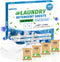 FIXSMITH Laundry Detergent Sheets - 200 Loads (100 Sheets), Fresh Linen Scent, Eco-Friendly, Plastic-Free, Travel Strips