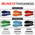 Zero Drop Shoe Insoles, Traditional Shape, Foot Forming, Regular Width - Thin, Firm, Flat Shoe Inserts - Men's 7-8 /