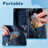 100 Packs 6 mil Sturdy Pill Bags, 3x2.75 inch BPA Free Waterproof Reusable Bags for Travel and Crafts