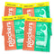 Plackers Micro Line Dental Floss Picks, Fold-Out FlipPick, Tuffloss, 150 Count, Fresh Mint Flavor, Pack of 4