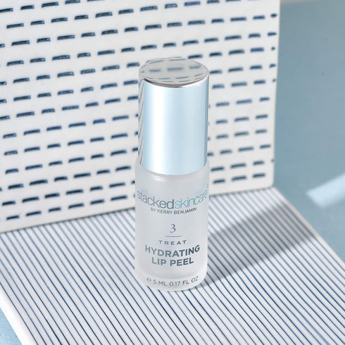 Hydrating Lip Peel - No Rinse Exfoliator & Moisturizer for Dry Lips, Vegan Treatment with AHA & Glycolic Acid