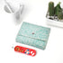Haecsfl 7 4 7 Case(1-Carved Green1) Pill Organizer, Weekly Travel Pill Case Box Medication Reminder Daily AM PM, Day
