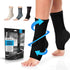 POWERLIX Legs Orthopedic Brace Compression Support Sleeve (Pair) for Swelling, Sprain, Plantar