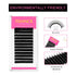 TDANCE Premium D Curl 16mm Semi Permanent Individual Eyelash Extensions 0.18mm Thickness for Professional Salon Use