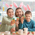 Leinuosen 12 Sets Easter Wooden Carrot Money Holder for Cash Easter Gifts Basket Stuffers Gifts Card Holder with Egg