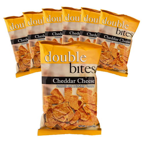 Weight Loss Systems Cheddar Cheese Double Bites High Protein Chips Snacks | Low Carb &
