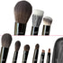 Cosme 9 FULL FACE MINI TRAVEL Makeup Brush Set, Natural Coverage Brushes with Brush Case