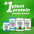 Orgain Organic Vegan Protein Powder, Creamy Chocolate Fudge - 21g Plant Based Protein, 10g Prebiotic Fiber, Gluten Free