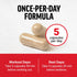 Force Factor Prime HGH Supplement for Men, 75 Capsules, Clinically Studied AlphaSize for Performance