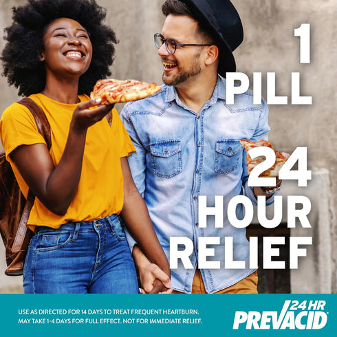 Prevacid 24HR Lansoprazole 15 mg Delayed-Release Capsules, Acid Reducer for Heartburn Relief, 42 Count