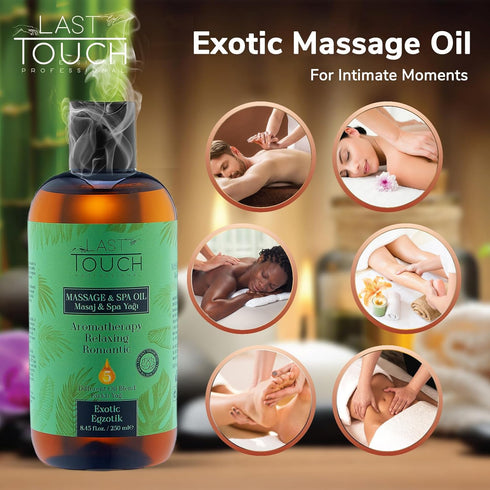 Sensual Massage Oil for Couples Sexual - Massage Oils for Date Night - Massage Oil for Massage Therapy - Aromatherapy