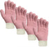 MIG4U Reusable Lint-Free Pink Microfiber Dusting Gloves, 2 Pairs S/M for House Cleaning, Blinds, Windows