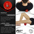 Muscle Max Massage Ball - Therapy Ball for Trigger Point Massage, Deep Tissue Massager for Myofascial Release