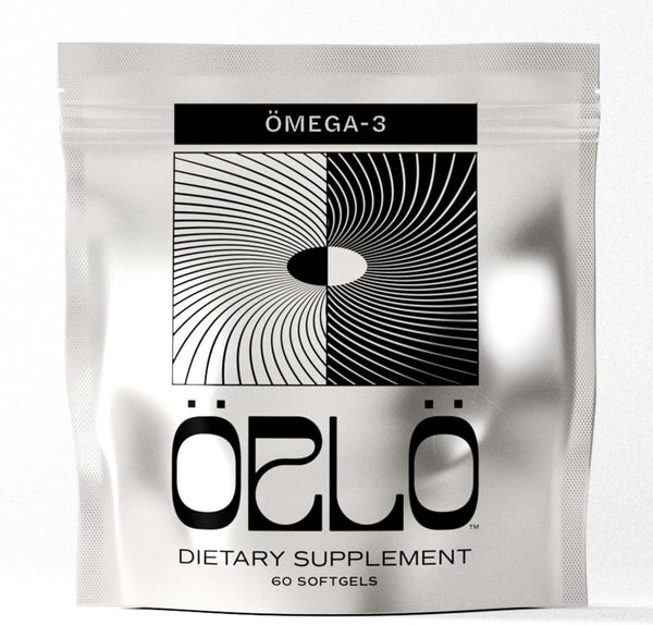 Orlo Omega 3 - Vegan Triple Strength Omega 3 Supplement - Plant Based DHA & EPA Algae Oil, 60 Mini Softgels
