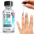 Stop Nail Biting Treatment, Clear Bitter-Tasting Nail Polish for Healthy Nail Growth (0.5 fl oz)