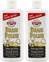 HOPE'S Brass Polish and Cleaner, 8 oz, Pack of 2 - Safe for Brass, Copper, Chrome, and Sterling Silver