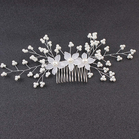 inSowni 30 Pack Silver Wedding Bridal Hair Side Combs + U Shaped Hair Pins Clips for Women Girls