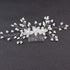 inSowni 30 Pack Silver Wedding Bridal Hair Side Combs + U Shaped Hair Pins Clips for Women Girls