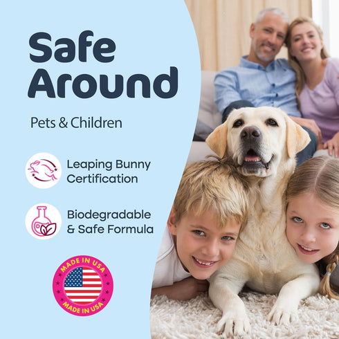 Carpet Powder Miracle - Dry Carpet Cleaner, Bio-degradable Non-toxic Deodorizer for Carpets, Rugs, and Upholstery