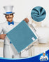 Pack 15, 30 30 cm(11.8 11.8 inch) MR.SIGA Microfiber Cleaning Cloth, All-Purpose Microfiber Towels, Streak Free