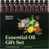 Lagunamoon 10-Pack Organic Essential Oils Set, 10mL, Top 10 Scents for Aromatherapy, Massage, Candle Making & Skin Care
