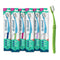 Preserve Eco Friendly Adult Toothbrushes - Made in The USA from Recycled Plastic, 6 Pack, Colors Vary