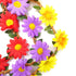 Honbay 5PCS Daisy Flower Headband, Bohemian Flower Crown with Elastic Ribbon