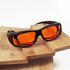 BLUELESS Fitover Glasses for Computer, Blue Blocking with Orange Tinted Sleep Glasses, Tortoise