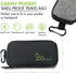 CANNY Pocket Smell Proof Bag, Odor Eliminating Travel Pouch with Activated Carbon and Bamboo Charcoal Stashbox