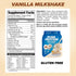 Pure Protein Powder - Whey, High Protein, Low Sugar, Gluten-Free, Vanilla Cream Flavor, 1 lb