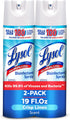 Lysol Disinfectant Spray, Household Essential Cleaning Supplies, Multi-Purpose Room Spray, Antibacterial Sanitizer