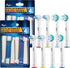 Replacement Brush Heads for OralB Braun Professional Ortho & Power Tip Kit- 8 Pack Compatible Orthodontic Electric Toothbrush Head Fit The Oral-B Pro 1000, Kids Plus!
