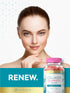 Carlyle Collagen Gummies - Strawberry Flavor Beauty Supplement with Hydrolyzed Collagen Peptides for Women & Men