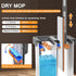 Set Home,61" 4 JUDRDO Mop and Bucket with Wringer for Flat Mop and Bucket System for Floor Cleaning,Wet Dry Mop Window