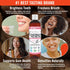 Coconut Pulling Oil for Teeth and Gums Mouthwash, 100% Pure and Natural, Non-GMO, Refreshing Rose Clove