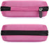 Hipiwe Hard Shell Essential Oil Carrying Case Holds 12 Bottles (Travel Size Organizer, Pink)