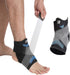 Ankle Brace for Women and Men - Ankle Compression Sleeve with Adjustable Strap for Injury Recovery, Small