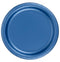 Party Favors Plus 24 Plates 9" Paper Dinner Lunch Plates Wax Coated - Royal Blue