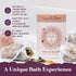 Solar Blend Bath Tea by Purple Canyon | 3 Reviving Bath Soaks with Eucalyptus, Peppermint, Calendula, and Dried Flowers | Self Care Gifts for Women