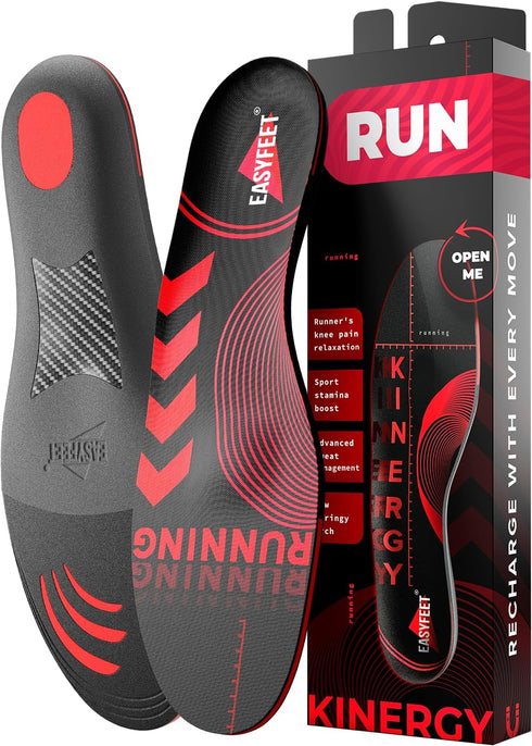 Running Athletic Shoe Insoles Men Women - Sport Insole - Shock Absorption
