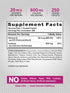 Nature's Truth Calcium 600mg with Vitamin D3 | 250 Tablets | Calcium Carbonate Supplement | Vegetarian, Non-GMO & Gluten Free